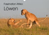 Buchcover Faszination Afrika: Löwen (Wandkalender 2021 DIN A3 quer)