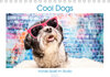 Buchcover Cool Dogs - Hunde-Spaß im Studio (Tischkalender 2021 DIN A5 quer)