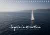 Buchcover Segeln in Kroatien (Tischkalender 2021 DIN A5 quer)