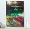 Buchcover Encaustic-Malerei Kunstkalender 2021 (Premium, hochwertiger DIN A2 Wandkalender 2021, Kunstdruck in Hochglanz)