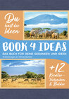 Buchcover BOOK 4 IDEAS modern | Eintragbuch mit Bildern: Entdeckungen am Kilimandscharo
