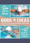 Buchcover BOOK 4 IDEAS modern | Eintragbuch mit Bildern: Schwimmen: Sport auf blauen Bahnen