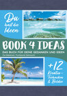 Buchcover BOOK 4 IDEAS modern | Eintragbuch mit Bildern: Die Malediven: Fluchtpunkt Sehnsucht