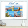 Buchcover Côte d’Azur - malerische Küste am Mittelmeer (Premium, hochwertiger DIN A2 Wandkalender 2021, Kunstdruck in Hochglanz)