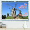 Buchcover Die schönsten Windmühlen am Niederrhein (Premium, hochwertiger DIN A2 Wandkalender 2021, Kunstdruck in Hochglanz)
