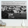 Buchcover Der Südwesten Utahs in schwarz und weiß (Premium, hochwertiger DIN A2 Wandkalender 2021, Kunstdruck in Hochglanz)