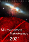 Buchcover Mikrokosmos – Makrokosmos (Tischkalender 2021 DIN A5 hoch)