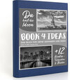 Buchcover BOOK 4 IDEAS modern | NEW YORK Urbaner Flair, Notizbuch, Bullet Journal mit Kreativitätstechniken und Bildern, DIN A5