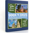 Buchcover BOOK 4 IDEAS modern | DETMOLD - Ein- und Ausblicke, Notizbuch, Bullet Journal mit Kreativitätstechniken und Bildern, DIN