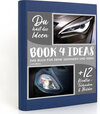 Buchcover BOOK 4 IDEAS modern | Licht-Blicke, Notizbuch, Bullet Journal mit Kreativitätstechniken und Bildern, DIN A5