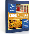 Buchcover BOOK 4 IDEAS modern | Impressionen aus Porto, Notizbuch, Bullet Journal mit Kreativitätstechniken und Bildern, DIN A5
