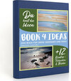 Buchcover BOOK 4 IDEAS modern | Bretonische Landschaften, Notizbuch, Bullet Journal mit Kreativitätstechniken und Bildern, DIN A5