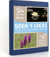 Buchcover BOOK 4 IDEAS modern | Narurschönheiten - Nahaufnahmen, Notizbuch, Bullet Journal mit Kreativitätstechniken und Bildern, 