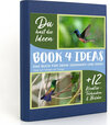 Buchcover BOOK 4 IDEAS modern | Vögel auf Trinidad und Tobago, Notizbuch, Bullet Journal mit Kreativitätstechniken und Bildern, DI