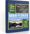 Buchcover BOOK 4 IDEAS modern | Bergwelt des Vinschgau, Notizbuch, Bullet Journal mit Kreativitätstechniken und Bildern, DIN A5