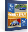 Buchcover BOOK 4 IDEAS modern | Renault Alpine A110, Notizbuch, Bullet Journal mit Kreativitätstechniken und Bildern, DIN A5