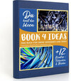 Buchcover BOOK 4 IDEAS modern | Faszination Mikrokristalle in polarisiertem Licht, Notizbuch, Bullet Journal mit Kreativitätstechn