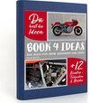 Buchcover BOOK 4 IDEAS modern | Ducati 900 SS, Notizbuch, Bullet Journal mit Kreativitätstechniken und Bildern, DIN A5