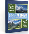 Buchcover BOOK 4 IDEAS modern | Wallis. Perle der Schweiz, Notizbuch, Bullet Journal mit Kreativitätstechniken und Bildern, DIN A5