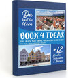 Buchcover BOOK 4 IDEAS modern | Das Allgäu - Seine malerischen Altstädte, Notizbuch, Bullet Journal mit Kreativitätstechniken und 