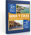 Buchcover BOOK 4 IDEAS modern | Photoreise durch Kolumbien, Notizbuch, Bullet Journal mit Kreativitätstechniken und Bildern, DIN A