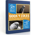 BOOK 4 IDEAS modern | Kunterbunte Papageien und Sittiche, Notizbuch, Bullet Journal mit Kreativitätstechniken und Bilder width=