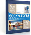 Buchcover BOOK 4 IDEAS modern | Hamburger Hafen - Leuchtendes Tor zum Welthafen, Notizbuch, Bullet Journal mit Kreativitätstechnik