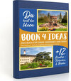 Buchcover BOOK 4 IDEAS modern | Bad Homburg - Sehenswürdigkeiten des Kurortes im Taunus, Notizbuch, Bullet Journal mit Kreativität