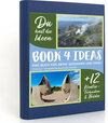 Buchcover BOOK 4 IDEAS modern | Ozeanien - Neuseelands traumhafte Inselwelt, Notizbuch, Bullet Journal mit Kreativitätstechniken u