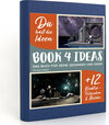 Buchcover BOOK 4 IDEAS modern | Surreale Welten, Notizbuch, Bullet Journal mit Kreativitätstechniken und Bildern, DIN A5