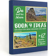Buchcover BOOK 4 IDEAS modern | Harzerlebnisse, Notizbuch, Bullet Journal mit Kreativitätstechniken und Bildern, DIN A5