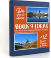 Buchcover BOOK 4 IDEAS modern | MATTERHORN. Faszination und Magie, Notizbuch, Bullet Journal mit Kreativitätstechniken und Bildern