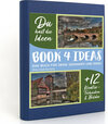 Buchcover BOOK 4 IDEAS modern | Meine Stadt Nürnberg, Notizbuch, Bullet Journal mit Kreativitätstechniken und Bildern, DIN A5