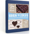 Buchcover BOOK 4 IDEAS modern | Kaffee & Schokolade, Notizbuch, Bullet Journal mit Kreativitätstechniken und Bildern, DIN A5