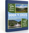 Buchcover BOOK 4 IDEAS modern | Welterbe Oberes Mittelrheintal, Notizbuch, Bullet Journal mit Kreativitätstechniken und Bildern, D