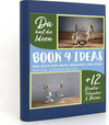 Buchcover BOOK 4 IDEAS modern | Simple Things - die Geschichten gehen weiter, Notizbuch, Bullet Journal mit Kreativitätstechniken 