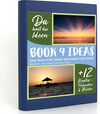Buchcover BOOK 4 IDEAS modern | Malediven - Trauminseln im Indischen Ozean, Notizbuch, Bullet Journal mit Kreativitätstechniken un
