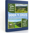 Buchcover BOOK 4 IDEAS modern | Das Donautal - Wanderparadies auf der Schwäbischen Alb, Notizbuch, Bullet Journal mit Kreativitäts