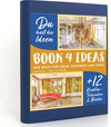 Buchcover BOOK 4 IDEAS modern | Lost Places - Türen und Frenster, Notizbuch, Bullet Journal mit Kreativitätstechniken und Bildern,