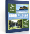 Buchcover BOOK 4 IDEAS modern | Neuseeland, Land der endlosen Landschaften, Notizbuch, Bullet Journal mit Kreativitätstechniken un