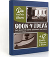 Buchcover BOOK 4 IDEAS modern | Dannenhauer & Stauss, Notizbuch, Bullet Journal mit Kreativitätstechniken und Bildern, DIN A5