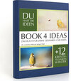 Buchcover BOOK 4 IDEAS classic | Die sonderbare Welt der lustigen Vögel, Notizbuch, Bullet Journal mit Kreativitätstechniken und B
