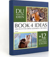 Buchcover BOOK 4 IDEAS classic | Katzen, Notizbuch, Bullet Journal mit Kreativitätstechniken und Bildern, DIN A5