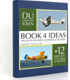 Buchcover BOOK 4 IDEAS classic | Doppeldecker - Veteranen der Lüfte, Notizbuch, Bullet Journal mit Kreativitätstechniken und Bilde