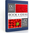 Buchcover BOOK 4 IDEAS classic | Mohnfeuer, Notizbuch, Bullet Journal mit Kreativitätstechniken und Bildern, DIN A5