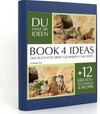 Buchcover BOOK 4 IDEAS classic | Erdmännchen, Notizbuch, Bullet Journal mit Kreativitätstechniken und Bildern, DIN A5