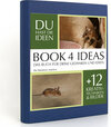 Buchcover BOOK 4 IDEAS classic | Die Hausmaus Anneliese, Notizbuch, Bullet Journal mit Kreativitätstechniken und Bildern, DIN A5
