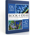 Buchcover BOOK 4 IDEAS classic | Mikrokristalle in polarisiertem Licht, Notizbuch, Bullet Journal mit Kreativitätstechniken und Bi