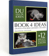 Buchcover BOOK 4 IDEAS classic | Bärige Schmusetiger - Britisch Kurzhaar, Notizbuch, Bullet Journal mit Kreativitätstechniken und 
