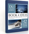 Buchcover BOOK 4 IDEAS classic | Zauberhafte Bergwelt, Notizbuch, Bullet Journal mit Kreativitätstechniken und Bildern, DIN A5